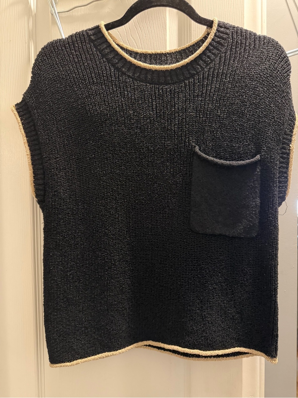 Short Sleeve Sweater Top